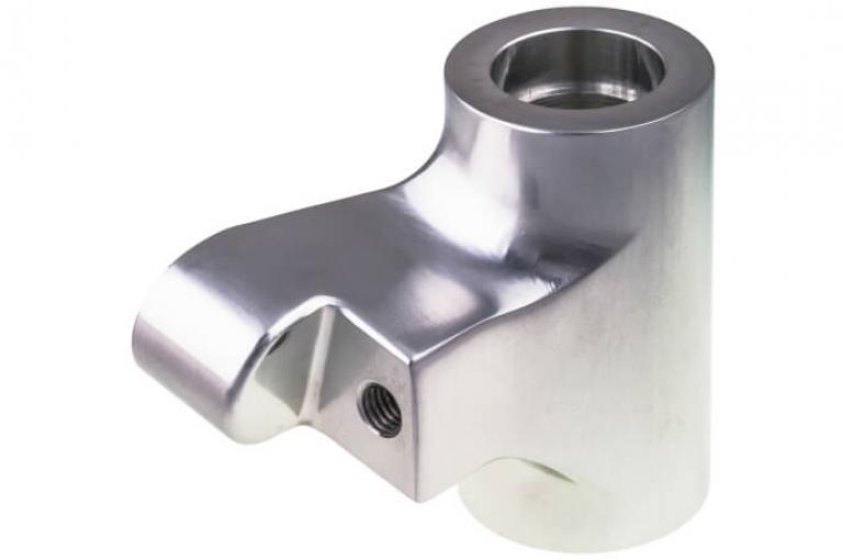 Aluminium car part Taradale Production Engineering NZ